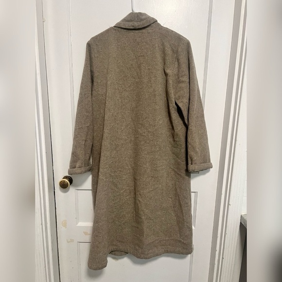 Eileen Fisher Lightweight Boiled Wool Coat in Size S Petite $398 - Picture 4 of 4